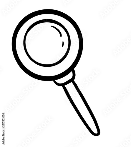vector magnifying glass
