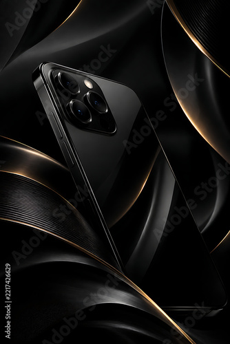 Dark cellphone Absract