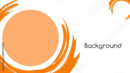 brush of abstract vector background