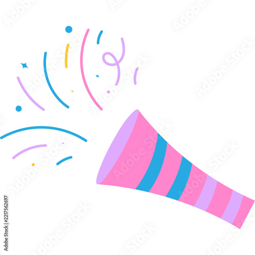 Happy New Year Horn Confetti
