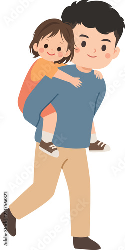 father and daughter