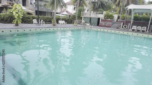 swimming pool in hotel