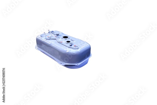 Car fuel tank isolated on white background