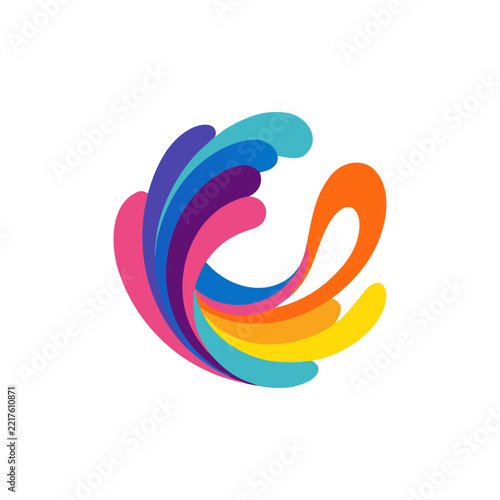 Fluid Splash Ribbon