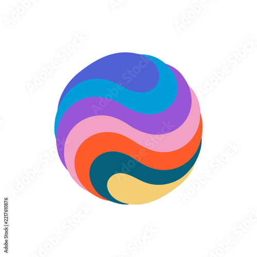 Layered Curved Wave