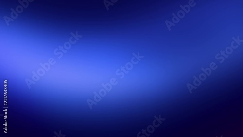 Abstract blue gradient light moving background animation