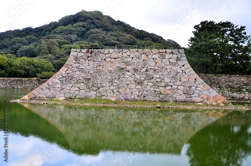 萩城跡 天守跡（天守台）