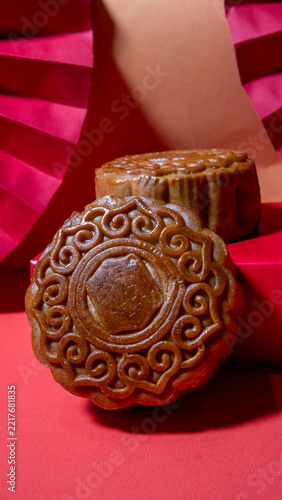 Mooncake during the Mid-Autumn Festival	