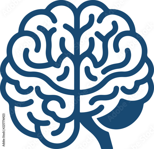 Obraz na plátně Brain_icon_vector_design_16.eps