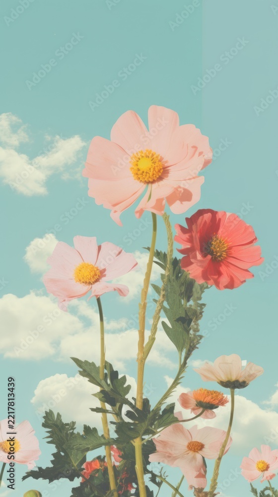 Fototapeta premium God craft collage flower outdoors blossom.