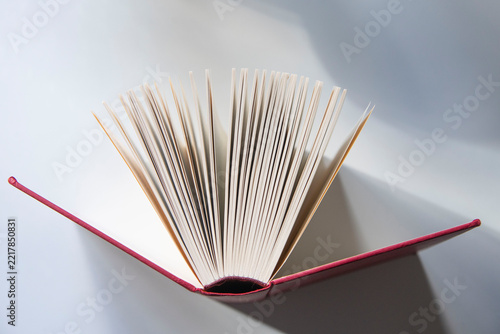 open book isolated on white