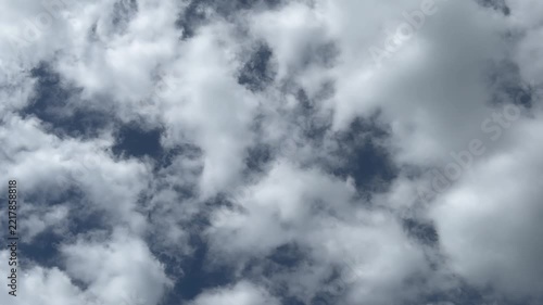 dark clouds timelapse, white