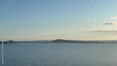 sea, water, sky, cloud, island, sun, beautiful