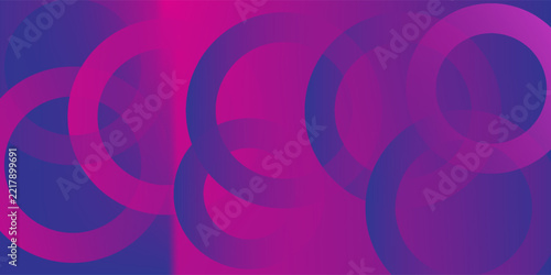 Creative geometric background. Trendy gradient shapes composition. Vector illustration