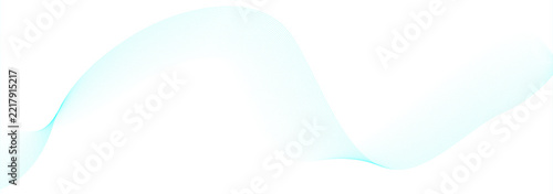 Wave dynamic white and blue gradient line technology music element swoosh speed sound. flow stream web business template design. flowing smoke gradient line wallpaper.