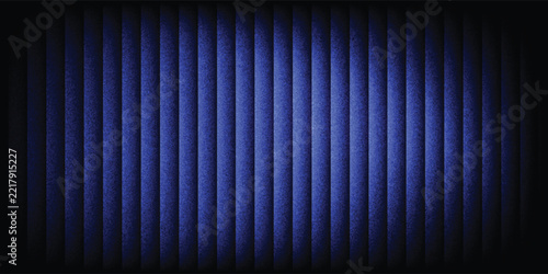 Abstract Grainy Gradient Background with Vertical Glass Grooves, Blue Cyan Texture