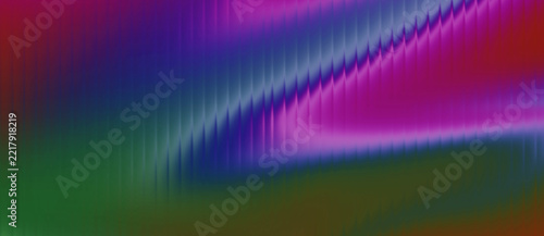 Abstract fluted glass background blending green blue olive purple, orange, and gray tones, with elegant vertical grooves and a sleek futuristic digital aesthetic.