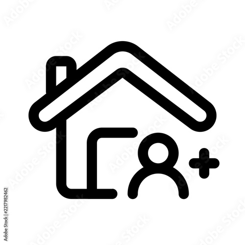 home healthcare line icon