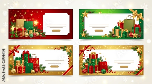 business cards set
