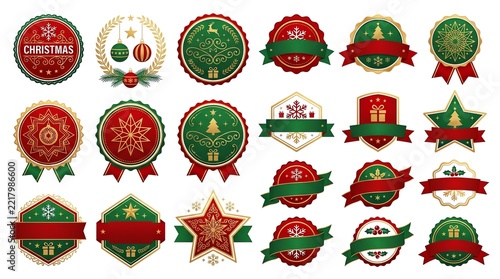 christmas and new year elements