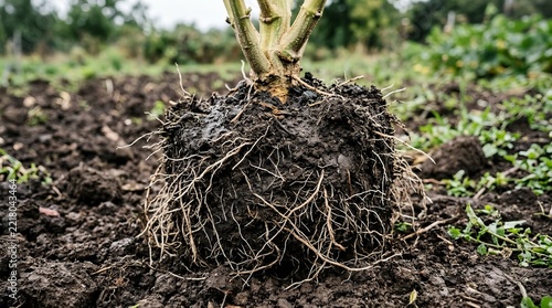 Plant Roots in Soil: Healthy Growth and Soil Structure