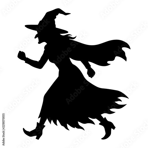 Fast Walking Witch Side Profile 