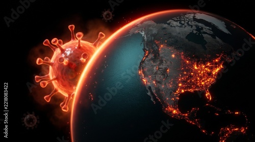 Epidemiology: Virus spreads across Earth amid a global public health crisis
