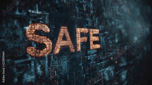 Healthcare Safety Shield Symbol with Medical Protection - Guardian Concept Include Copy Space