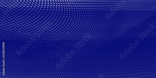 abstract blue background with dots and  modern waterproof flexible temperature control materials