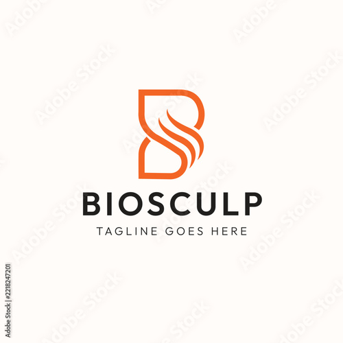 Premium vector b logo color variations