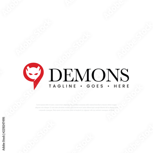 Demon monsters logo exclusive design inspiration