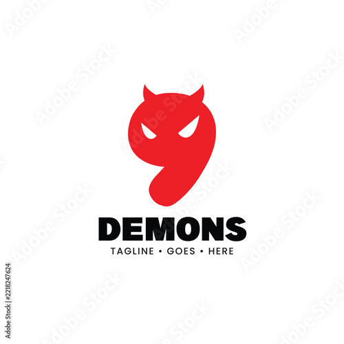 Demon monsters logo exclusive design inspiration