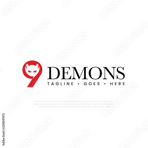 Demon monsters logo exclusive design inspiration