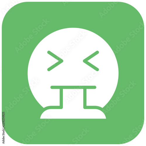 Vector Design Puke Icon Style