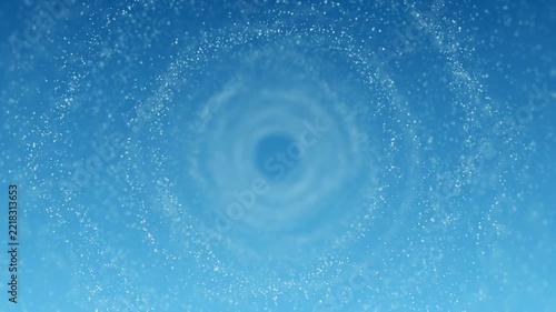 Christmas background. Snowflakes winter backdrop animation 4K seamless looping 