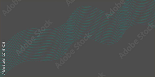 Abstract Gray Wavy Dot Pattern Background With Smooth Gradient and Modern Graphic Texture