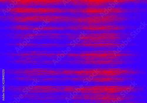 Vibrant abstract background with horizontal red and blue brush