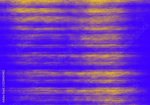 Abstract horizontal gradient background with vibrant blue and yellow
