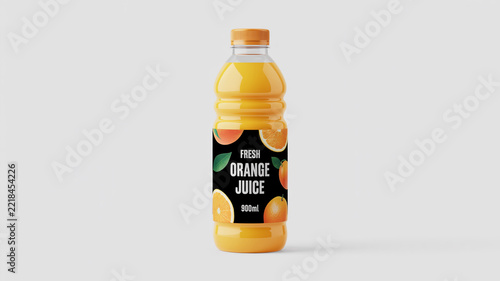 Orange plastic bottle of hand sanitizer with flip-top cap standing upright on white background hand hygiene sanitizing gel personal care