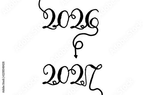 New happy year 2027 online art,Happy new year, new year, 2027, new year 2027, vector, illustration, art, logo, happy ending 2026,2026