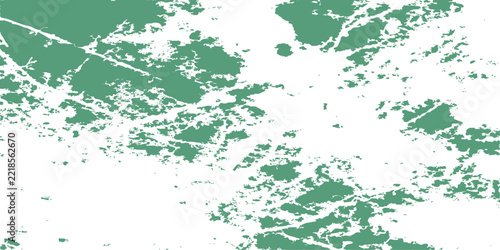 Sage green distressed grunge texture pattern with transparent background