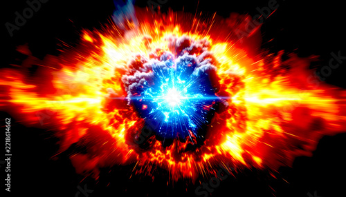 爆発のエフェクトイメージ