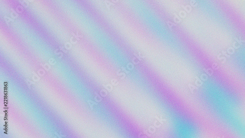 Abstract soft pastel holographic gradient background with diagonal light streaks and grain texture