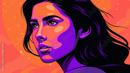 the girl