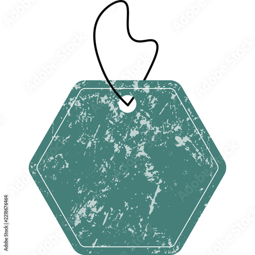 Retro Textured Price Tag
