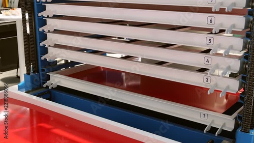 Automated Panel Changing Machine Sheet Metal Frames Storage Rack Workshop Production