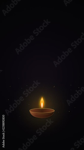 diwali, premium Indian festival motion graphic 