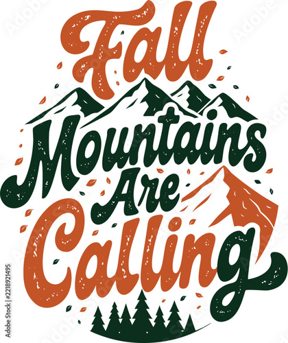 Fall Mountain Adventure .eps