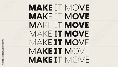 Variable Font Weight Wave Smooth Text Flow