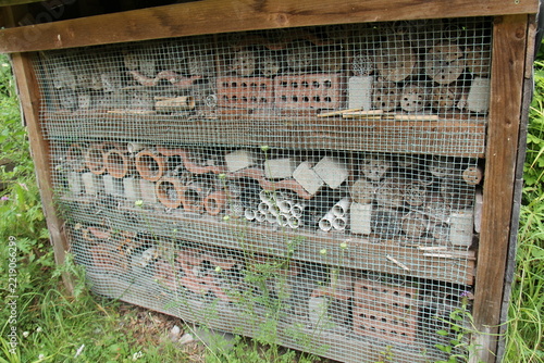 A Large Mesh Covered Garden Insect Animal Bug House.